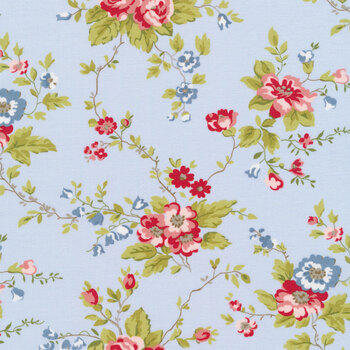 Sweet Liberty 18750-12 Sky by Brenda Riddle for Moda Fabrics