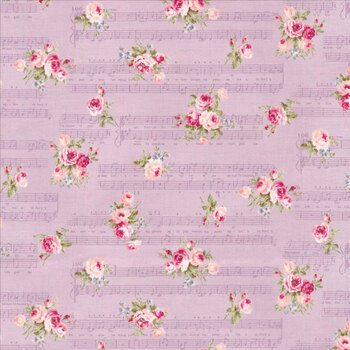 Ruru Bouquet- Rose Waltz 2450-14E by Quilt Gate