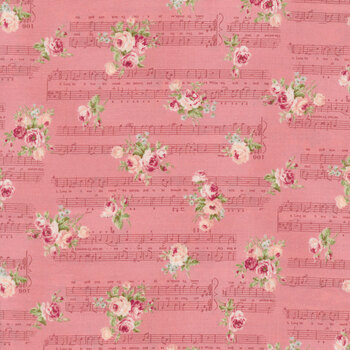 Ruru Bouquet- Rose Waltz 2450-14F by Quilt Gate