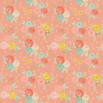 It's A Girl C13321-CORAL by Riley Blake Designs