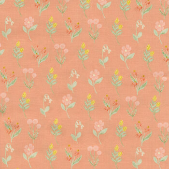 It's A Girl C13324-CORAL by Riley Blake Designs
