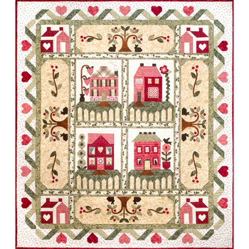 Heart and Home - Set of 6 Patterns + Fabric Accessory Packet