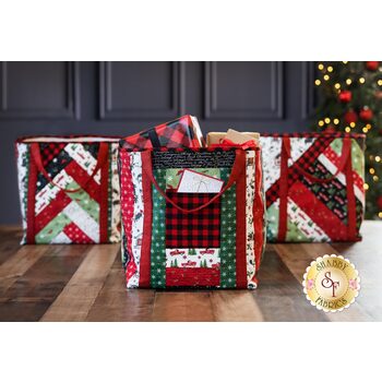 Shopper Tote - Homegrown Holidays - SET OF 3 SAMPLES