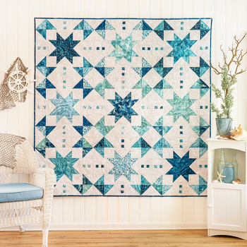 SAMPLE - Starshine Quilt - Turtle Bay