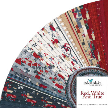  Red, White and True  Rolie Polie by Dani Mogstad for Riley Blake Designs