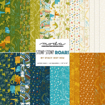 Stomp Stomp Roar!  Layer Cake by Stacy Iest Hsu with Moda Fabrics