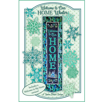 Welcome to Our Home Winter - Machine Embroidery CD