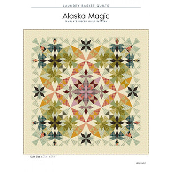 Alaska Magic Template Pieced Quilt Pattern