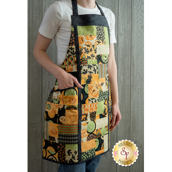 SAMPLE - Charm Squares Apron - Halloween Whimsy