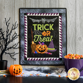  Chalk It Up Wall Hanging Kit - October - Laser Cut Cotton