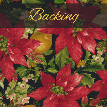  Holiday Foliage Patchwork BOM - Backing 3-1/4 Yards RESERVE
