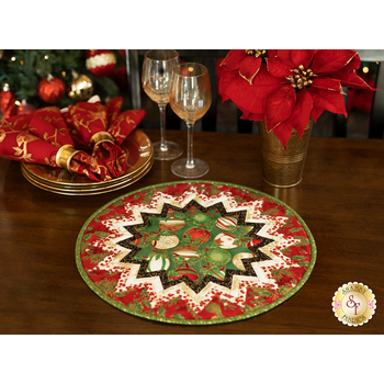  Point of View Folded Star Table Topper Kit - Holiday Flourish 15