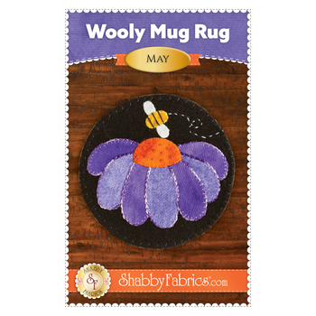 Wooly Mug Rug Series - May Pattern