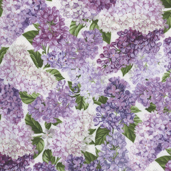 Lilac Garden 25396-91 by Deborah Edwards for Northcott Fabrics | Shabby ...