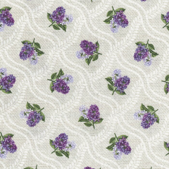 Lilac Garden 25399-91 by Deborah Edwards for Northcott Fabrics