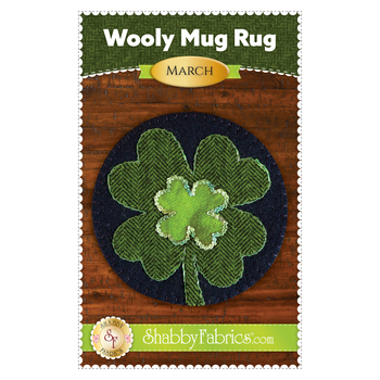 Wooly Mug Rug Series - March Pattern - PDF Download