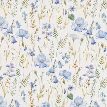 Periwinkle Spring 9PS-1 Field from In the Beginning Fabrics