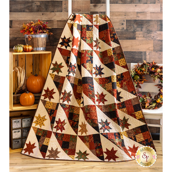  Hodgepodge Quilt Kit - Fall Melody Flannels