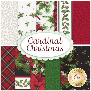 Cardinal Christmas  Yardage by Deborah Edwards from Northcott Fabrics
