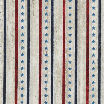 Stonehenge Stars & Stripes 11 25341-11 by Linda Ludovico for Northcott Fabrics