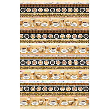 For The Love Of Coffee 14154-71 Neutral by Nicole Decamp for Benartex