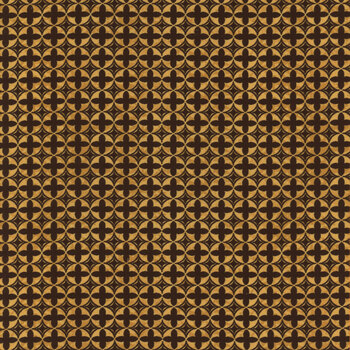 For The Love Of Coffee 14161-72 Caramel by Nicole Decamp for Benartex