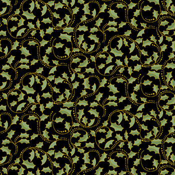 A Botanical Season 2657M-98 by Jackie Robinson for Benartex