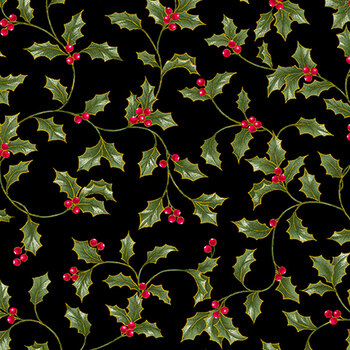 A Botanical Season 13464M-12 by Jackie Robinson for Benartex