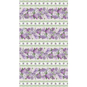 Lilac Garden 25395-91 by Deborah Edwards for Northcott Fabrics