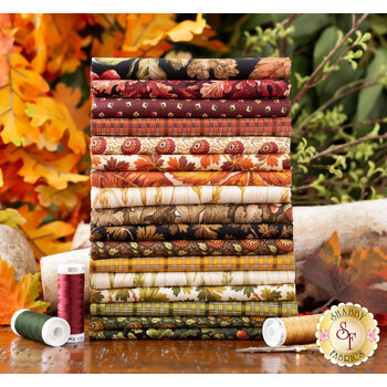 Autumn Woods  17 FQ Set by Andover Fabrics
