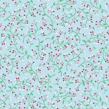 Wander Lane II 13656-05 Ice by Nancy Halvorsen for Benartex