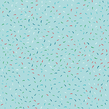 Wander Lane II 13657-24 Aqua by Nancy Halvorsen for Benartex