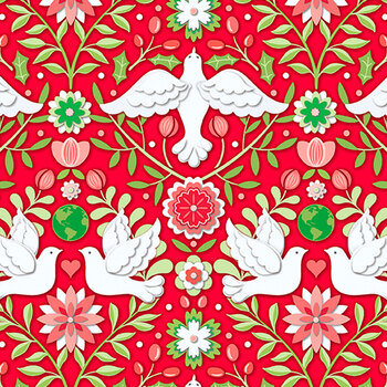 Peace On Earth - Holiday 13663-20 by Amanda Murphy from Benartex