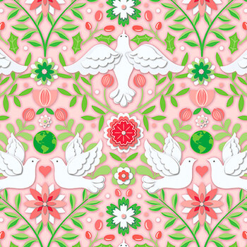 Peace On Earth - Holiday 13663-26 by Amanda Murphy from Benartex