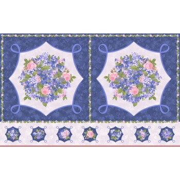 Cottage Bouquet MAS10260-K Panel by Maywood Studio