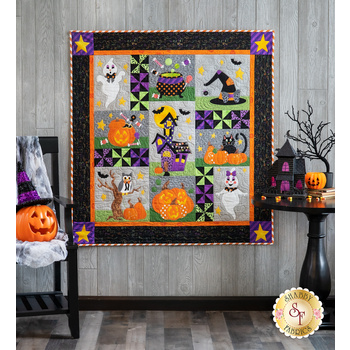 Too Cute To Spook Quilt Kit - A Halloween Mystery