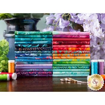 Mambo Batiks  32 FQ Set by Moda Fabrics