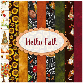 Hello Fall  Yardage by Timeless Treasures