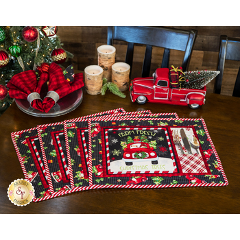  Timber Gnomies Tree Farm Placemats Kit - Makes 4