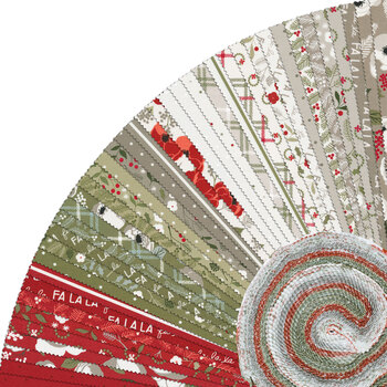 Christmas Eve  Jelly Roll by Lella Boutique for Moda Fabrics