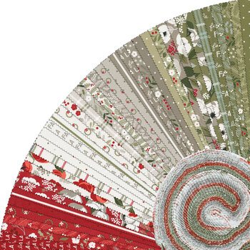 Christmas Eve  Jelly Roll by Lella Boutique for Moda Fabrics