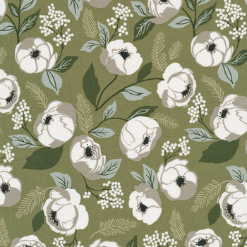 Christmas Eve 5180-15 Pine by Lella Boutique for Moda Fabrics