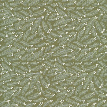 Christmas Eve 5182-15 Pine by Lella Boutique for Moda Fabrics