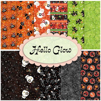 Hello Glow  11 FQ Set by Victoria Hutto for Studio E Fabrics