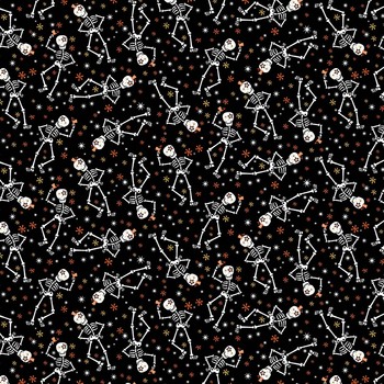 Hello Glow 7001G-99 Black by Victoria Hutto for Studio E Fabrics