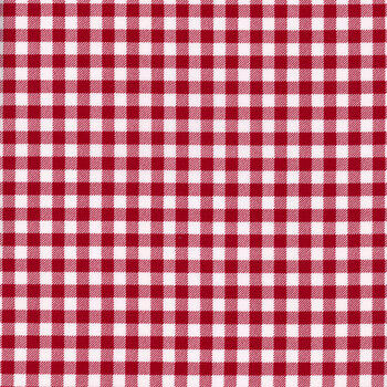 Redwork Christmas 841-08 Red/Cream by Mandy Shaw for Henry Glass