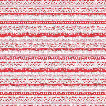 Redwork Christmas 845-88 Red/Cream by Mandy Shaw for Henry Glass