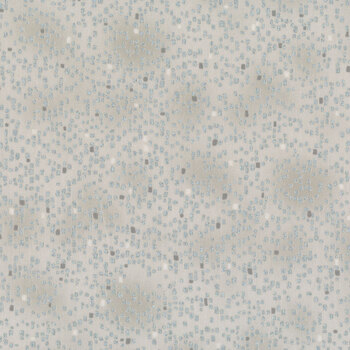 Stof Christmas - Frosty Snowflake 4590-900 Gray/Silver by Stof Fabrics