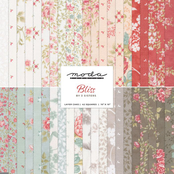 Bliss  Layer Cake by 3 Sisters for Moda Fabrics
