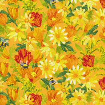 Wild Blossoms 48731-17 by Robin Pickens for Moda Fabrics REM